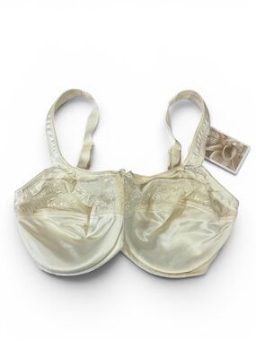 Amoena Nina Underwire Pocketed Mastectomy Bra #2242 Beige Size 38D NEW